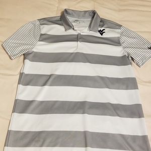 Nike Mens WVU Golf Shirt